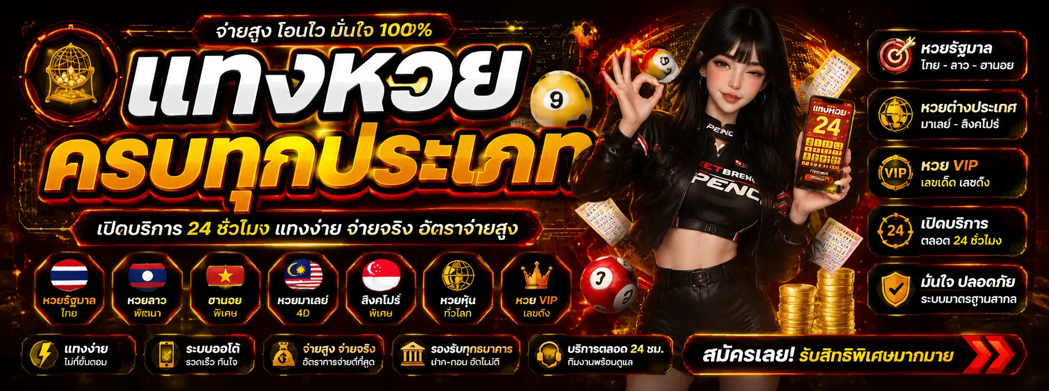 หวยออนไลน์ WEBDEE999 แทงหวยครบทุกตลาด